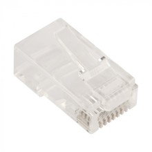 Коннектор RJ45 тип EZ, 8P8C, UTP, Cat.5e, универс, покрытие 50 микрон,100 шт LANMASTER (LAN-EZ45-8P8C/U5E-100)