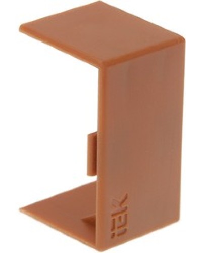 ELECOR Соединитель на стык КМС 16х16 сосна (4шт/компл) IEK (EL-KK10D-S-016-016-K34) в Йошкар-Оле Аксессуары для кабель-канала Pintop.ru