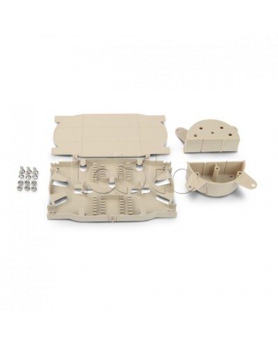 Набор для комплектации боксов FO-19BX для сварки (сплайс бокс): сплайс-пластина и организаторы для кабеля, для боксов, на 24 КДЗС Hyperline FO-SPL-1U-KIT в Йошкар-Оле Кроссы оптические Pintop.ru