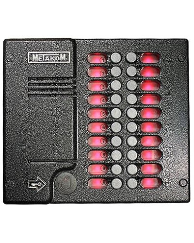 Блок вызова домофона Метаком MK20.2-RFEV в Йошкар-Оле Вызывные видеопанели малоабонентные Pintop.ru