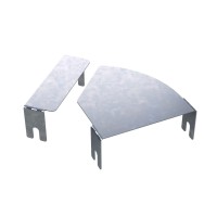 Крышка на горизонтальный изменяемый угол СРО 0-45град. 100, 1,2 мм DKC (SKVN100)