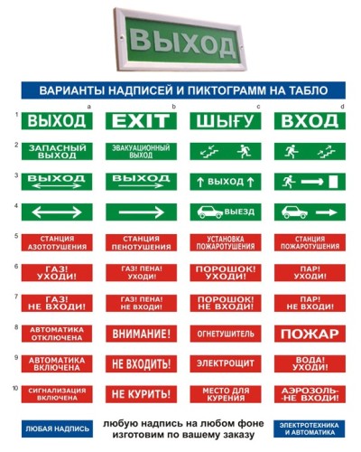 Основа для табло Электротехника и Автоматика Основа для табло ЛЮКС-24-К в Йошкар-Оле Оповещатели Pintop.ru