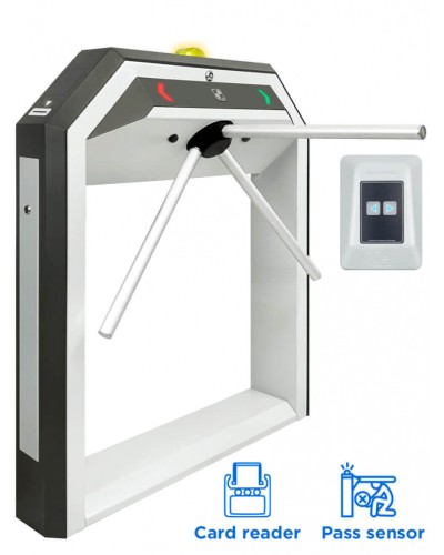 CARDDEX Комплект тумбового турникета со встроенным картоприемником STR-03KEC в Йошкар-Оле Турникеты Pintop.ru