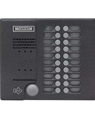 Блок вызова домофона Метаком MK20.2-MFEVN в Йошкар-Оле Вызывные видеопанели малоабонентные Pintop.ru