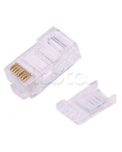 Штекер RJ45 (8P8C) CAT6 со вставкой LAZSO APJ15 в Йошкар-Оле Коннекторы Pintop.ru
