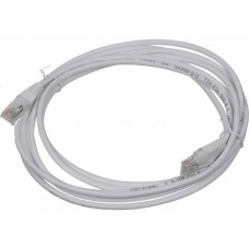 Патч-корд RJ45 TWT UTP кат.5e, с заливными колпачками, 1 м, серый TWT TWT-45-45-1.0-GY