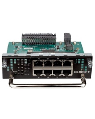 Модуль расширения с 8 портами D-Link DXS-3600-EM-8T/A1A в Йошкар-Оле Дополнительное оборудование для сетей Pintop.ru
