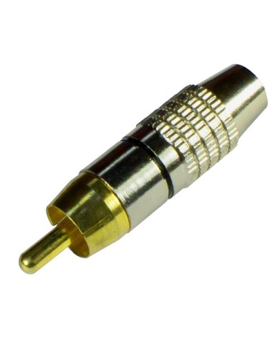 РАЗЪЕМ TS RCA штекер под винт, металл Tantos в Йошкар-Оле Коннекторы Pintop.ru