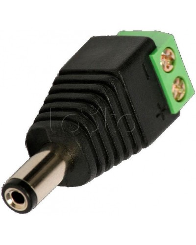 Разъем питания штекер 2.1х5.5 с быстрозажимной колодкой (50шт/уп) REXANT (14-0314-2) в Йошкар-Оле Коннекторы Pintop.ru