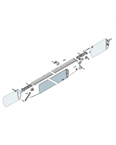 Трос профиля безопасности DF17 Came 119RIR230 в Йошкар-Оле Запчасти для шлагбаумов и автоматики Pintop.ru