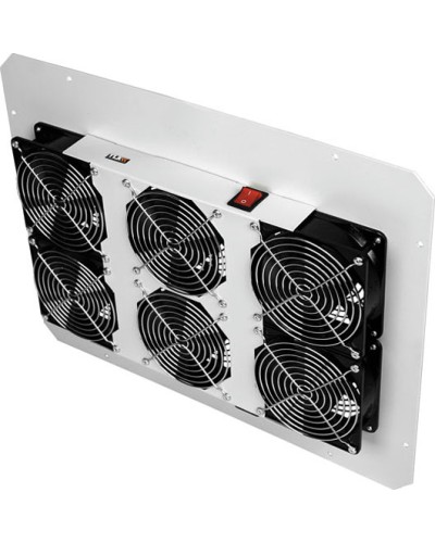 Панель вентиляционная с 6 вентиляторами TLK TLK-FAN6-GY в Йошкар-Оле Вентиляторные модули Pintop.ru