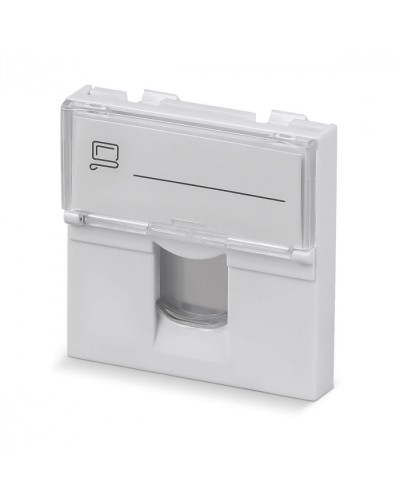 Вставка 45x45 (Mosaic) для 1 модуля формата Keystone Jack (арт.078604) Cabeus (FP-L-45-1M) в Йошкар-Оле Модули Keystone Pintop.ru