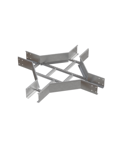 Х-разветвитель лестничный 150х600х1,5 мм HD N КМ-профиль (LXD150-600-1.5 HD N) в Йошкар-Оле Аксессуары для лотков Pintop.ru