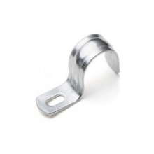 Скоба оцинк. с одним отверстием, для трубы D25мм (5шт) Экопласт 43725-5