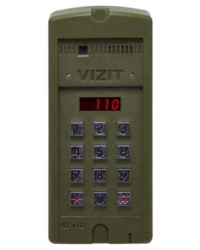 Блок вызова Vizit БВД-SM110RCP в Йошкар-Оле Блоки вызова многоабонентные Pintop.ru
