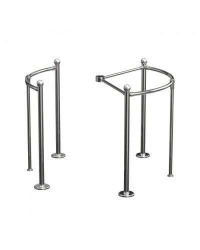 Ограждение Ростов-Дон Ол-р (Хром) ЛЮКС (0091) в Йошкар-Оле Ограждения Pintop.ru