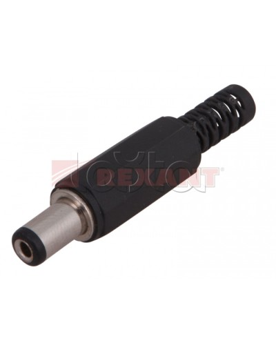 Разъем питания штекер 2.1х5.5x10 мм (50шт/уп) REXANT 14-0311 в Йошкар-Оле Коннекторы Pintop.ru