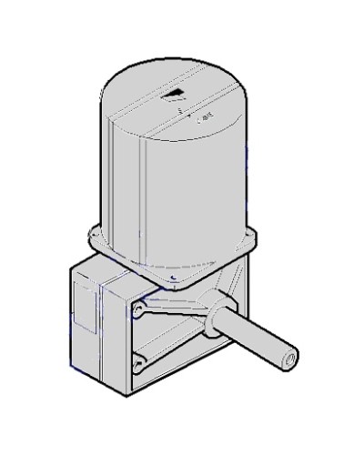Моторедуктор CAT-X24 Came 119RIX024 в Йошкар-Оле Запчасти для шлагбаумов и автоматики Pintop.ru