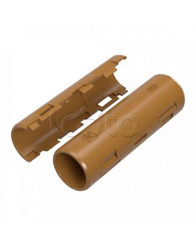 Муфта разборная d20 мм бук (70шт/840шт уп/кор) Промрукав (PR13.0422) в Йошкар-Оле Повороты, муфты, тройники Pintop.ru