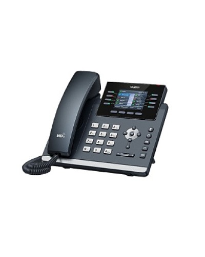 Yealink SIP-T44W - 12 аккаунтов, 2 порта USB, Wi-Fi, цветной экран, BLF, PoE, GigE, без БП, шт в Йошкар-Оле Дополнительное оборудование для сетей Pintop.ru