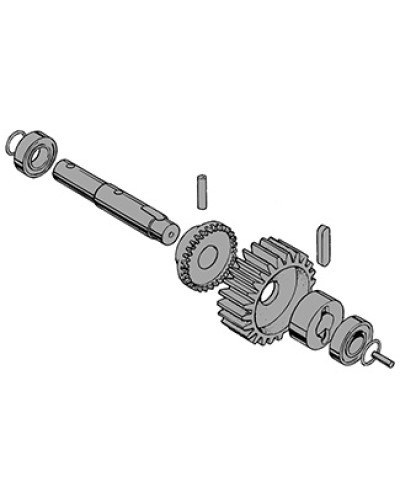 Вал в сборе C-BY Came 119RIC031 в Йошкар-Оле Запчасти для шлагбаумов и автоматики Pintop.ru