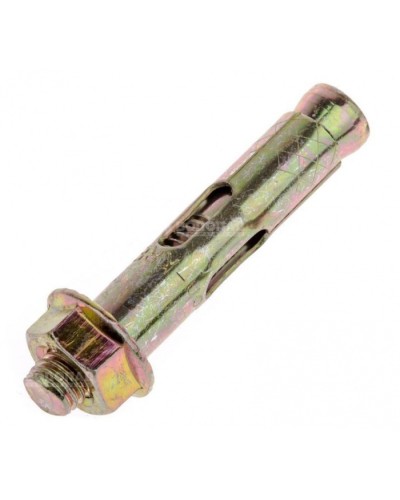 Анкерный болт с гайкой оцинкованный М10/12х60 (50 шт/уп) Промрукав (PR08.2353) в Йошкар-Оле Крепеж Pintop.ru