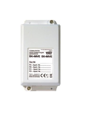 Блок коммутации домофонов Vizit БК-4MVE в Йошкар-Оле Блоки управления многоабонентные Pintop.ru