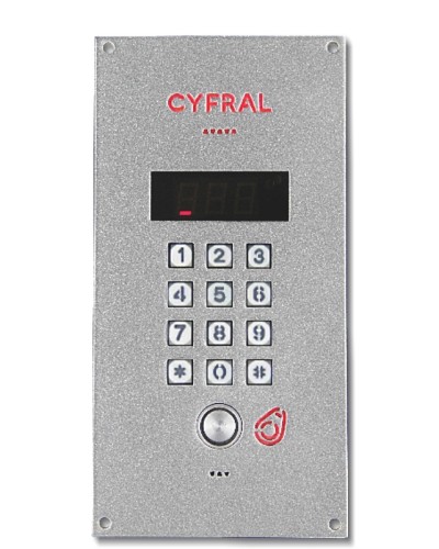 Блок вызова Цифрал CCD-20.1/TC ЦФРЛ.468369. в Йошкар-Оле Блоки вызова многоабонентные Pintop.ru