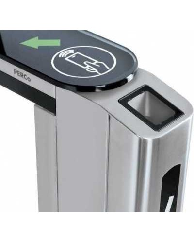 Передняя панель скоростного прохода PERCo-ST-01 со встроенным сканером штрихкода PERCo-FP01Q.1 в Йошкар-Оле Ограждения Pintop.ru