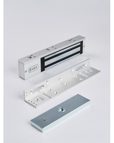 R-Lock RL-EML280-L0S - Электромагнитный замкок, 280кг, DC12/24B, цвет серебристый сатинированный алюминий RAL 7047 в Йошкар-Оле Электромагнитные замки Pintop.ru