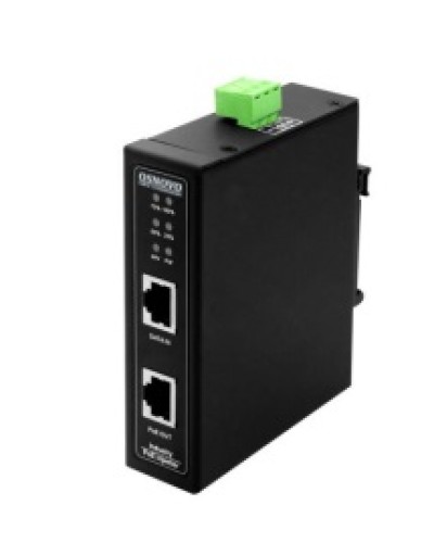OSNOVO Midspan-1/303X(Booster) Промышленный PoE-инжектор в Йошкар-Оле Системы видеонаблюдения Pintop.ru