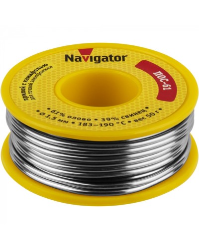 Припой Navigator 93 724 NEM-Pos05-61K-1.5-K50 в Йошкар-Оле Аксессуары для кабель-канала Pintop.ru