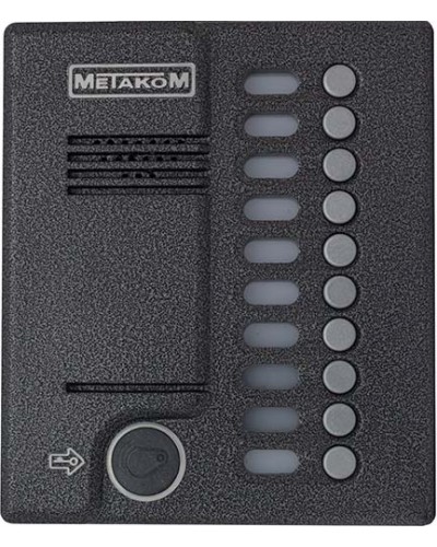 Блок вызова домофона Метаком MК10.2-RFEN в Йошкар-Оле Вызывные аудиопанели малоабонентные Pintop.ru