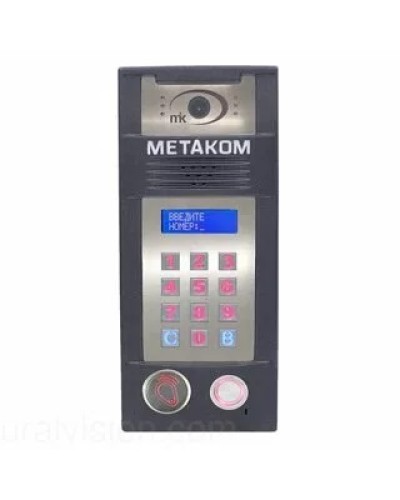 Многоабонентый антивандальный блок вызова со встроенной гибридной видеокамерой Метаком MК2018-TMRFGVH в Йошкар-Оле Блоки вызова многоабонентные Pintop.ru