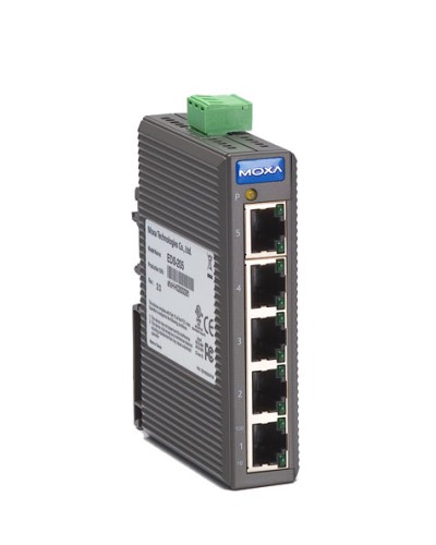 Коммутатор неуправляемый промышленный 5-портовый Moxa EDS-205 в Йошкар-Оле Коммутаторы Pintop.ru