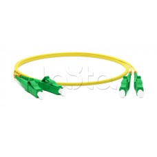 Патч-корд волоконно-оптический Hyperline FC-D2-9-LC/AR-LC/AR-H-3M-LSZH-YL