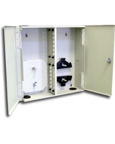 Кросс оптический, настенный, на 4 адаптерные панели LANMASTER LAN-FOB-WM-4H в Йошкар-Оле Кросс оптический Pintop.ru