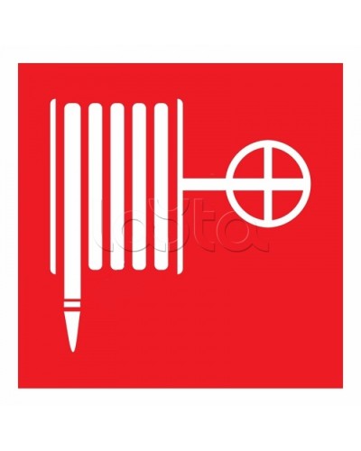 Знак пожарной безопасности Пожарный кран 200x200 (5шт/уп) REXANT 56-0055 в Йошкар-Оле Дополнительное оборудование для ОПС Pintop.ru