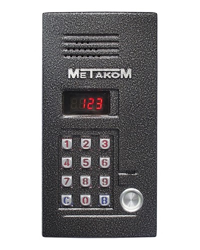 Блок вызова домофона Метаком MK2012-TM4EVN в Йошкар-Оле Блоки вызова многоабонентные Pintop.ru