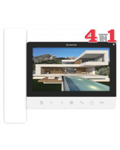 Монитор цветного видеодомофона Tantos LOKI HD SE (White) в Йошкар-Оле Абонентские видеоустройства Pintop.ru