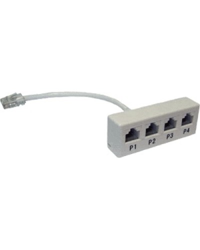 Y-адаптер 4 параллельных порта TWT TWT-Y-1P4 в Йошкар-Оле Проходные адаптеры Pintop.ru