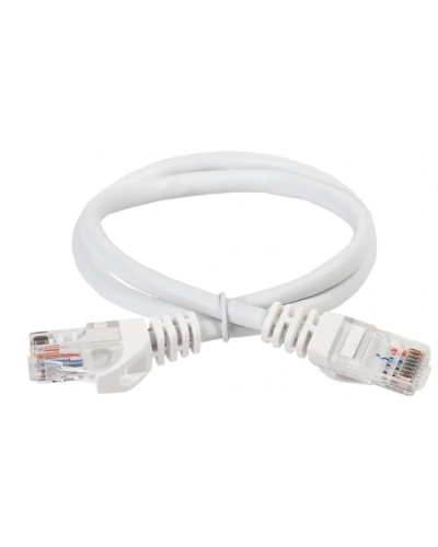 ITK Коммутационный шнур (патч-корд) кат.5Е UTP 5м белый (PC08-C5EU-5M) в Йошкар-Оле Патч-корды и пигтейлы Pintop.ru