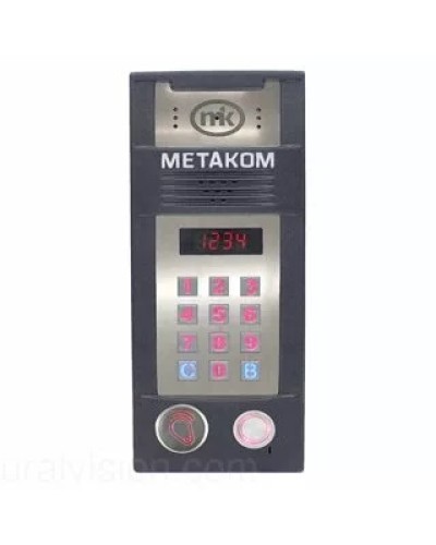 Многоабонентый антивандальный блок вызова со встроенной видеокамерой Метаком MК2018-RFMFV в Йошкар-Оле Блоки вызова многоабонентные Pintop.ru