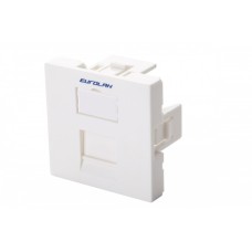 Адаптер 45х45 Mosaic серии 45 для модуля Keystone Eurolan 16B-45-01WT