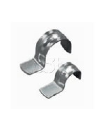 Скоба оцинкованная однолапковая без монтажного отверстия, для трубы D50мм (1уп = 50шт) Экопласт (43751) в Йошкар-Оле Держатели, клипсы, скобы Pintop.ru