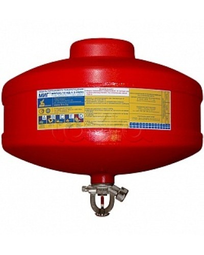 Модуль порошкового пажаротушения ПОЖТЕХНИКА МПП-12/93 МИГ (температура срабатывания +93°С) (красный) в Йошкар-Оле Модули порошковые Pintop.ru