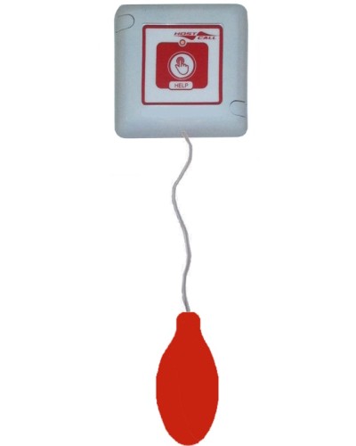 Пневмокнопка вызова влагозащищенная со шнуром Hostcall MP-435W2 в Йошкар-Оле Система оповещения и трансляции Hostcall Pintop.ru