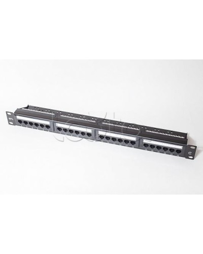 Коммутационная панель 19 категории 6 UTP 1U 24 порта SPL (500007) в Йошкар-Оле Патч панель Pintop.ru