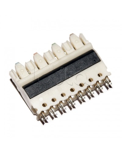 Модуль 110 типа 4-х парный Cabeus CB-4P в Йошкар-Оле Кроссовое оборудование тип 110 Pintop.ru