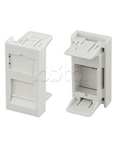 Вставка для 1 модуля формата Keystone Jack Hyperline SIP2-1K-M45-22.5 в Йошкар-Оле Модули Keystone Pintop.ru